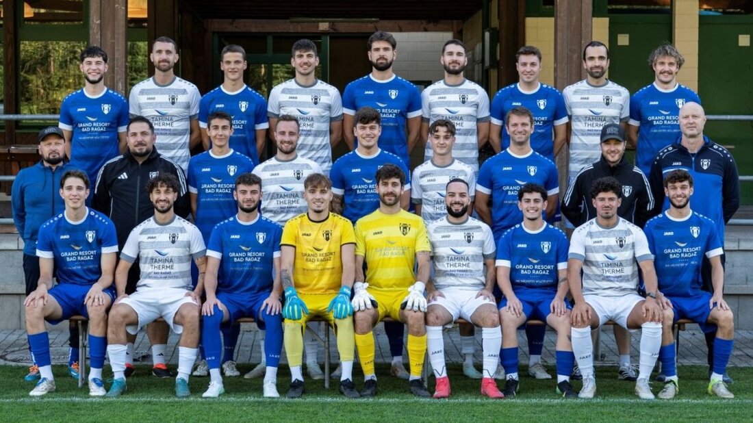 FC Bad Ragaz, Saison 2025/26. (Pressebild)