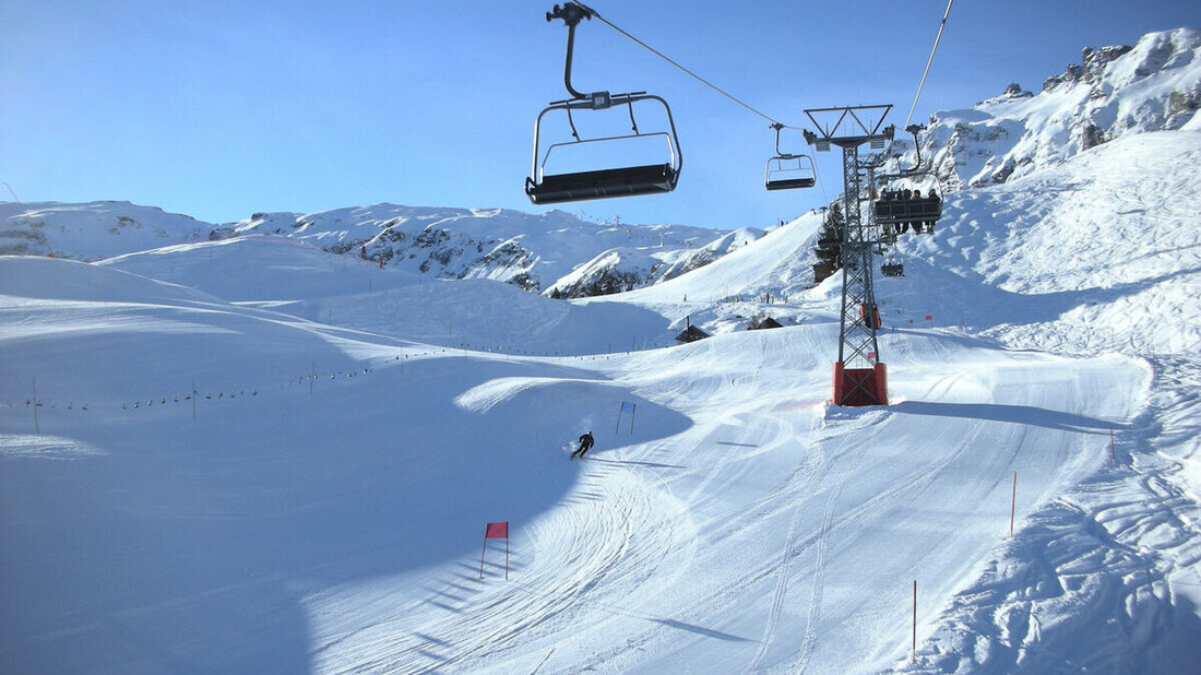 So sieht es wohl nicht immer aus in den kommenden Tagen: Am Pizol werden FIS-Rennen ausgetragen. (Pressebild)