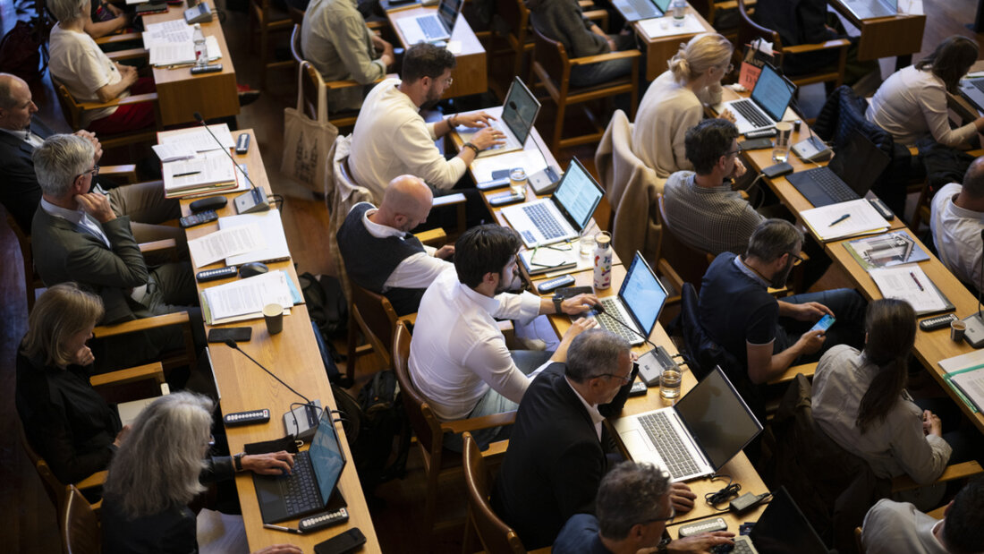 Die Mehrheit des St. Galler Stadtparlaments wollte weder eine Steuererhöhung noch eine Steuersenkung. (Archivbild) 20251210143436463.jpg
