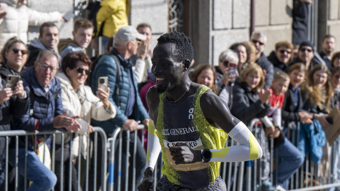 Dominic Lobalu, hier beim Murtenlauf im vergangenen Herbst, ist nicht nur auf der Bahn, sondern auch auf der Strasse schnell unterwegs 20260329163529279.jpg