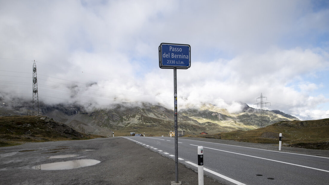 Am Bernina-Pass könnte in Kürze eine Veranstaltung für den Velotourismus stattfinden. (Archivbild) 20260922111826914.jpg