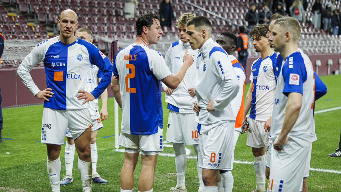 Lange Gesichter bei den Grasshoppers nach der Kanterniederlage in Genf 20260321200856844.jpg