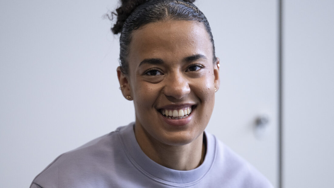 Ditaji Kambundji hatte in diesem Jahr viel Grund zum Strahlen 20251108225444522.jpg