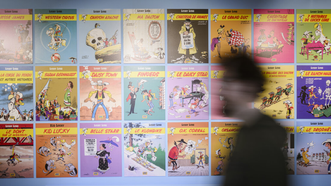 Der Comic-Held Lucky Luke gilt als "der Mann, der schneller schiesst als sein Schatten" – berühmt für seine Gelassenheit, seinen trockenen Humor und seinen treuen Begleiter Jolly Jumper. 20260327111146389.jpg