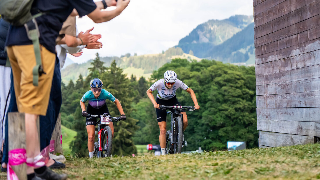 Alessandra Keller (rechts) sicherte sich den Titel knapp vor Nicole Koller 20260717204418895.jpg