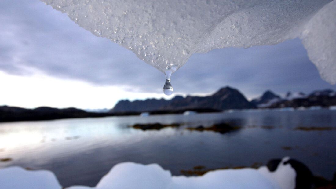 Der Klimawandel lässt nicht nur die globale Durchschnittstemperatur steigen. Immer deutlicher werden Folgen für Meere und Eis. (Archivbild) 20250319011426179.jpg