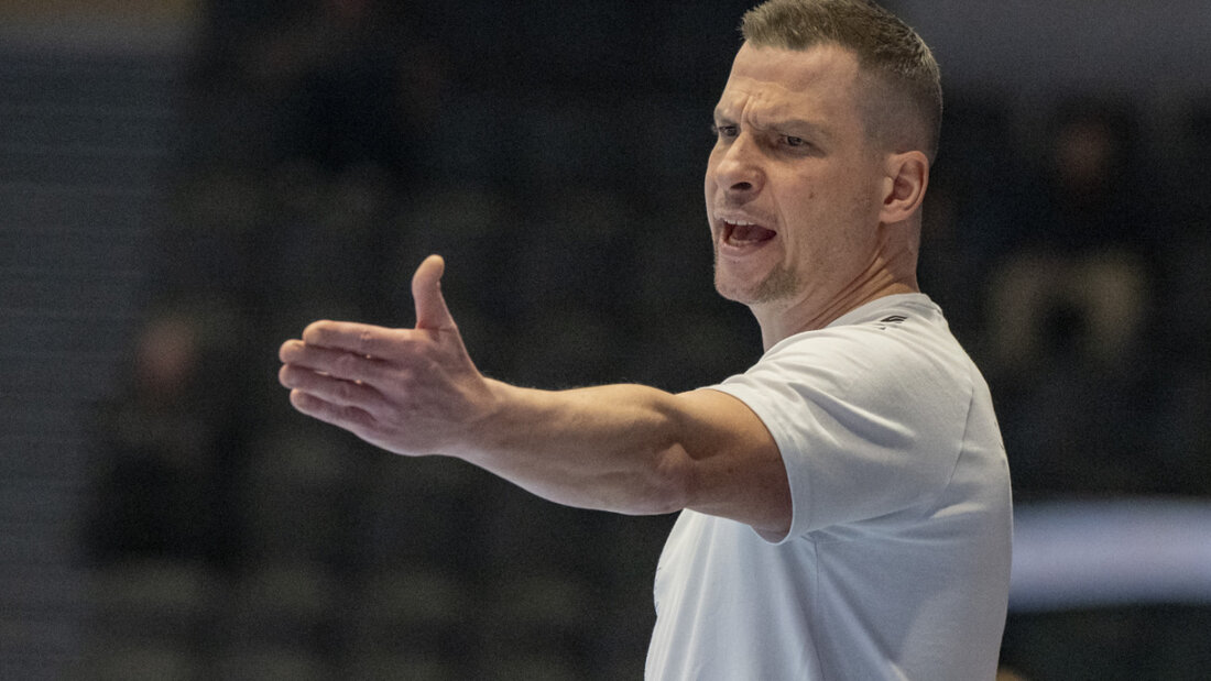 Thomas Zimmermann, Trainer von Kriens-Luzern, blickt dem Playoff-Final-Duell mit den Kadetten Schaffhausen entgegen 20260524050037382.jpg