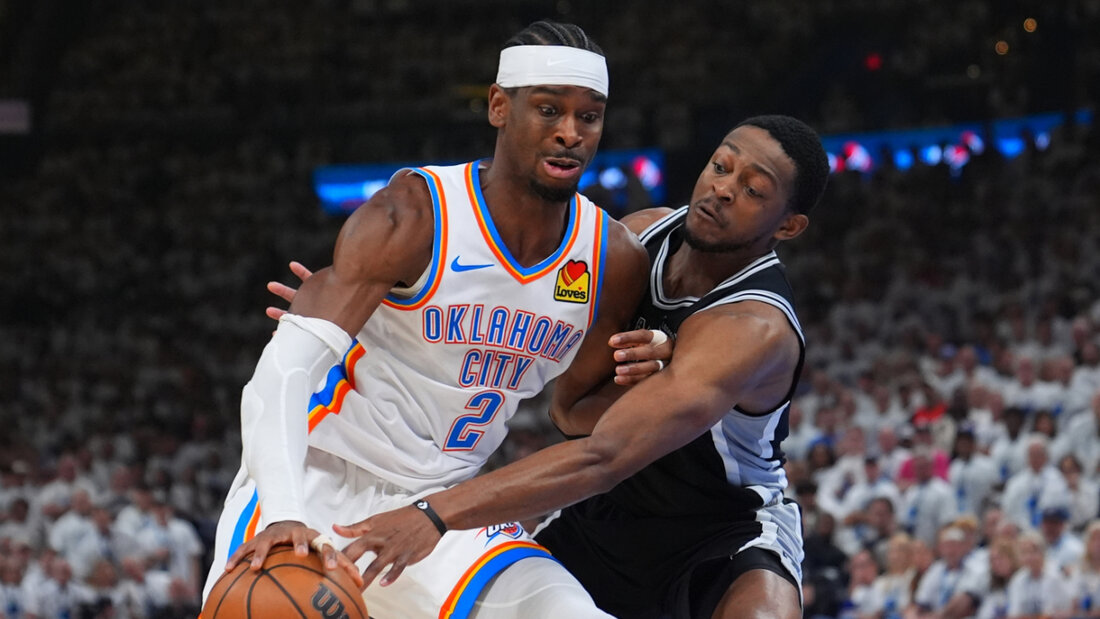 Shai Gilgeous-Alexander führte die Oklahoma City Thunder mit 32 Punkten zum Sieg 20260527065350572.jpg