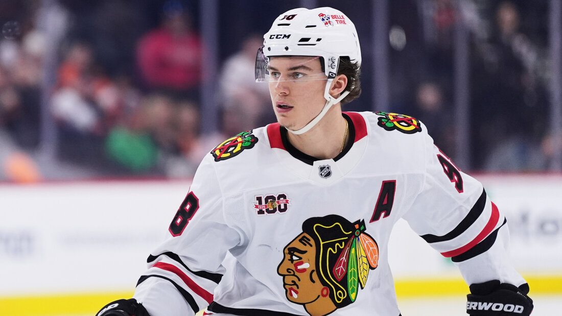 Verpasst den Start in die neue NHL-Saison aufgrund einer Schulterverletzung: Chicagos Starstürmer Connor Bedard 20260709073117751.jpg