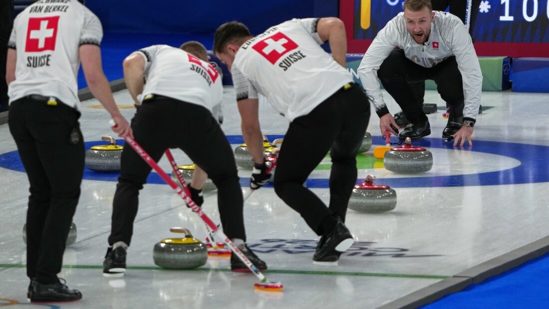 Eine wichtige Rolle: Die Wischer entscheiden im Curling nicht selten über Sieg oder Niederlage 20260217050041979.jpg