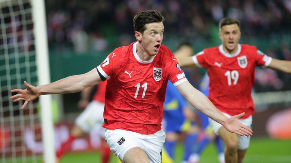 Michael Gregoritsch schoss Österreich mit dem 1:1 an die WM-Endrunde 20251118230938850.jpg
