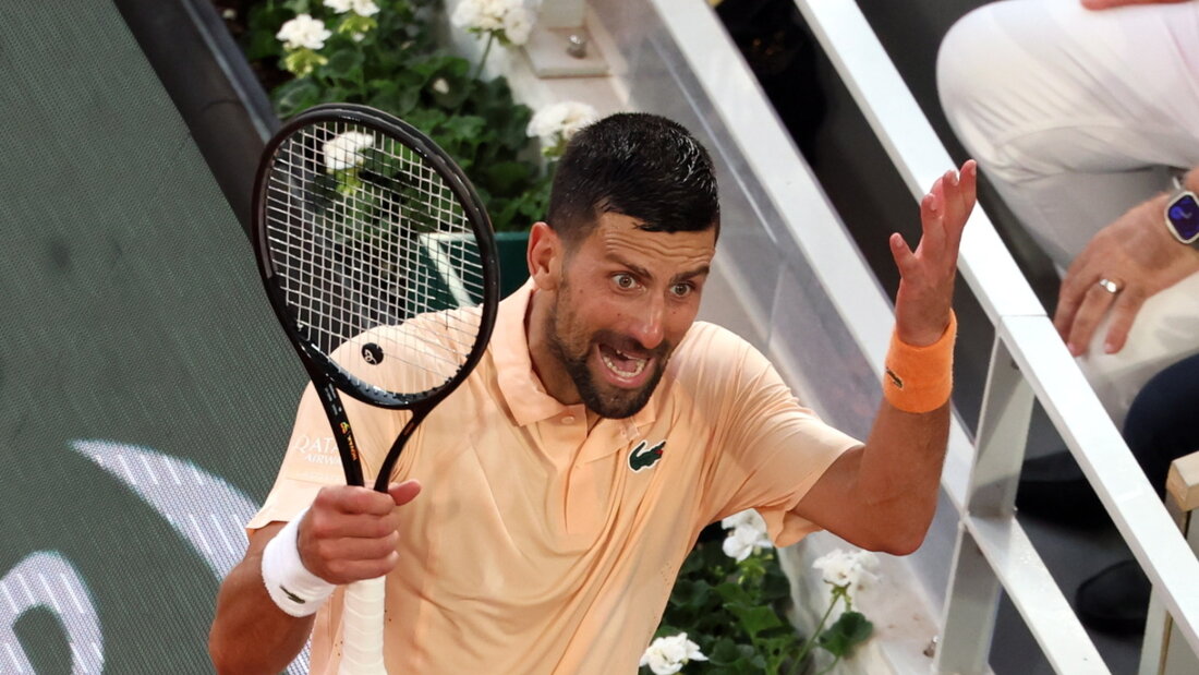 Nicht glücklich mit seinem Spiel: Novak Djokovic in Paris 20260529214150309.jpg