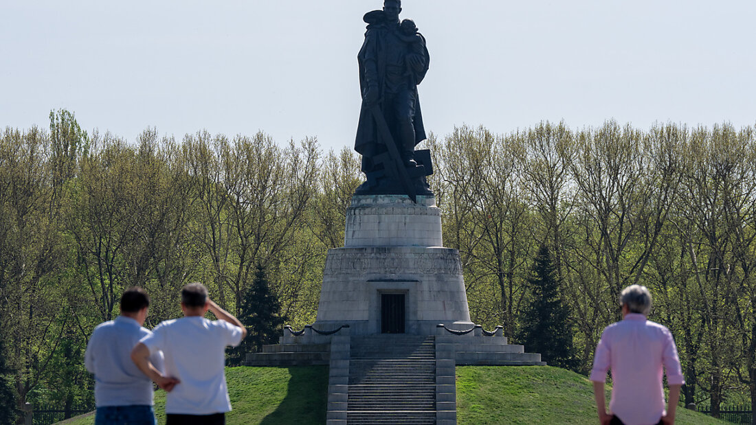 Das Sowjetische Ehrenmal in Berlin. Foto: Soeren Stache/dpa 20250417161713693.jpg