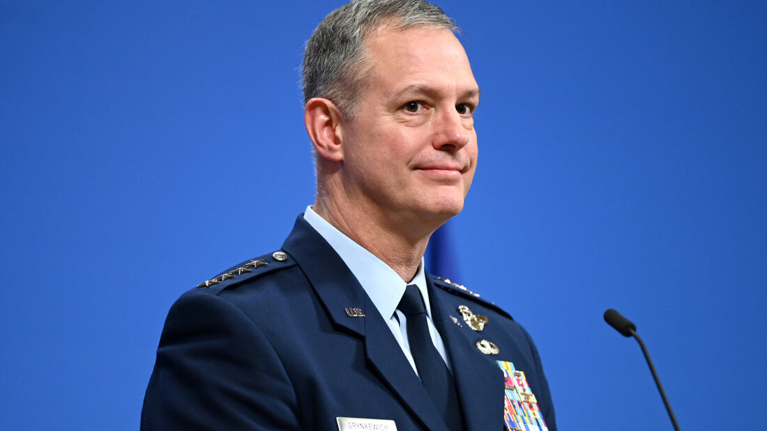 ARCHIV - Alexus Grynkewich, Oberbefehlshaber der Nato-Truppen in Europa (SACEUR). Foto: Elisa Schu/dpa/Archivbild 20261016112247109.jpg