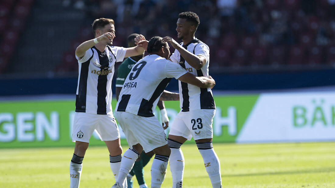 Juan Perea und Mounir Chouiar waren für das 1:0 verantwortlich 20240811185257942.jpg