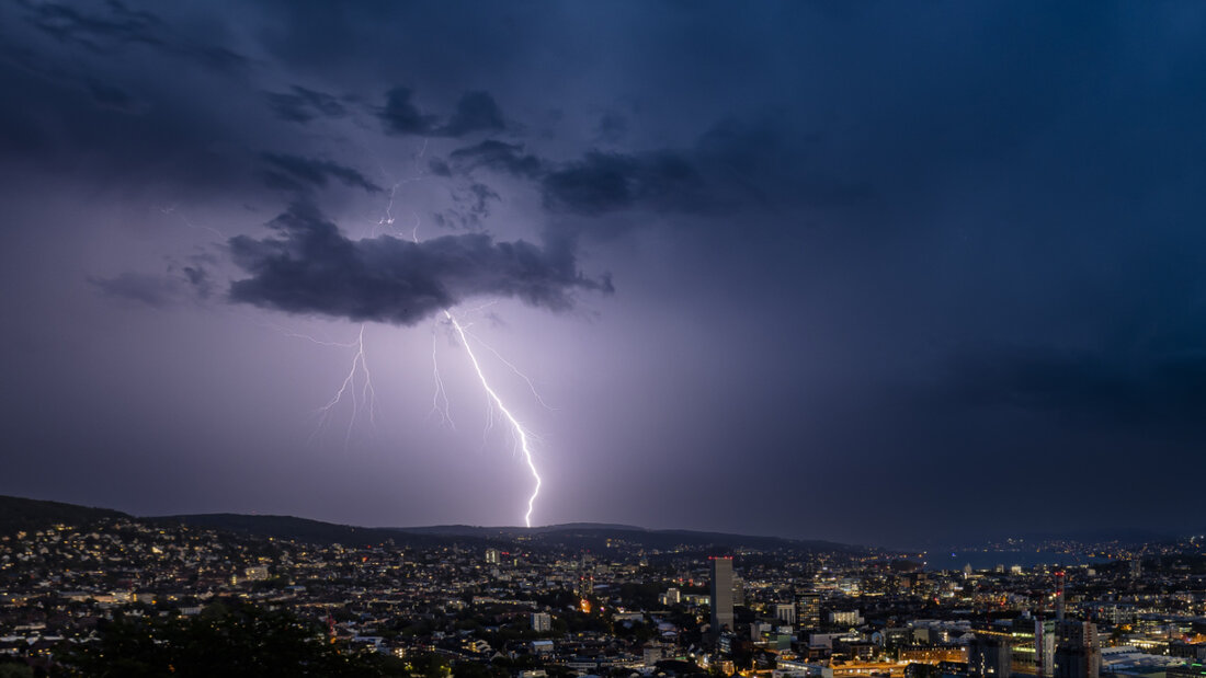 Mit dem Sommer ist vergangene Woche auch die Gewittersaison gestartet. (Archivbild) 20250609090019517.jpg
