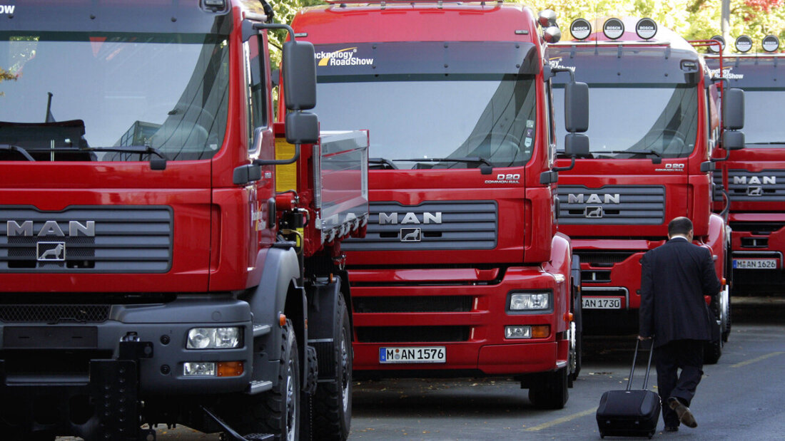 Lastwagen- und Bushersteller MAN will in Deutschland rund 2300 Stellen abbauen (Archivbild) 20251120122702859.jpg