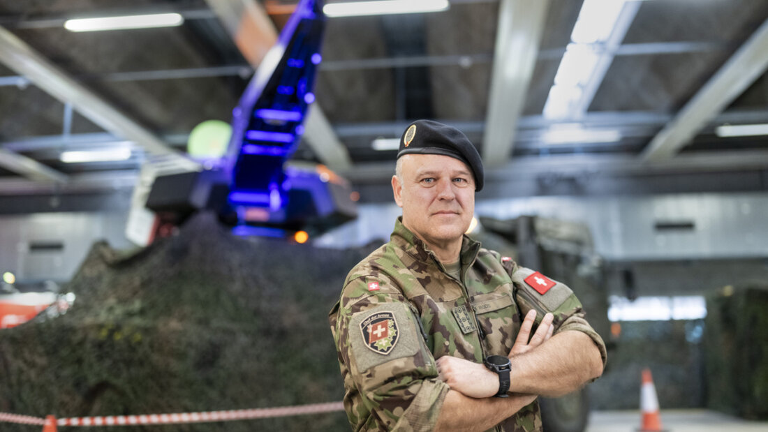 Armeechef Benedikt Roos will laut der "Schweiz am Wochenende" einen breiteren gesellschaftlichen Diskurs über Sicherheit. (Archivbild) 20260404053042421.jpg