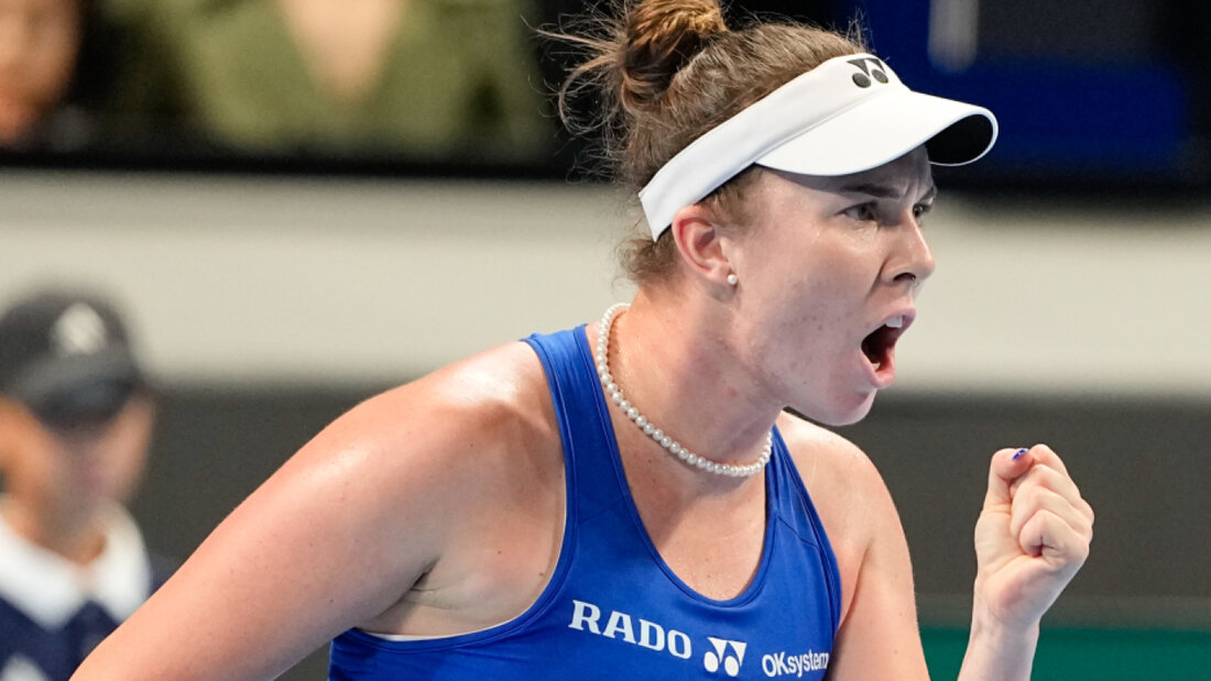 Holt im Final den entscheidenden Punkt zum Triumph gegen die Ukraine: Wimbledonsiegerin Linda Noskova 20260927143829783.jpg