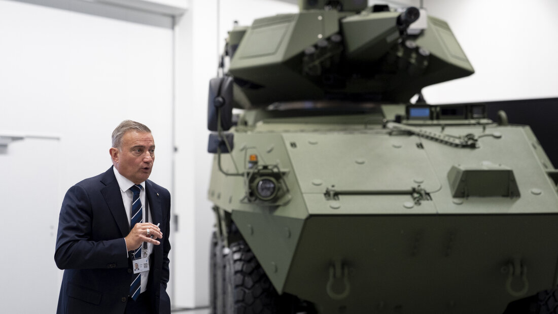 Oliver Dürr, scheidender Chef der Zürcher Rheinmetall-Tochter Air Defence, begründete seinen Rücktritt in der "NZZ" mit körperlicher Erschöpfung. (Archivbild) 20261010025926244.jpg