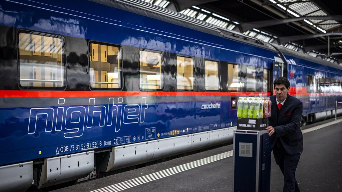 Bis Oktober verbindet der Nightjet St. Gallen ohne Umsteigen mit Wien und Budapest. (Archivbild) 20260812125058138.jpg