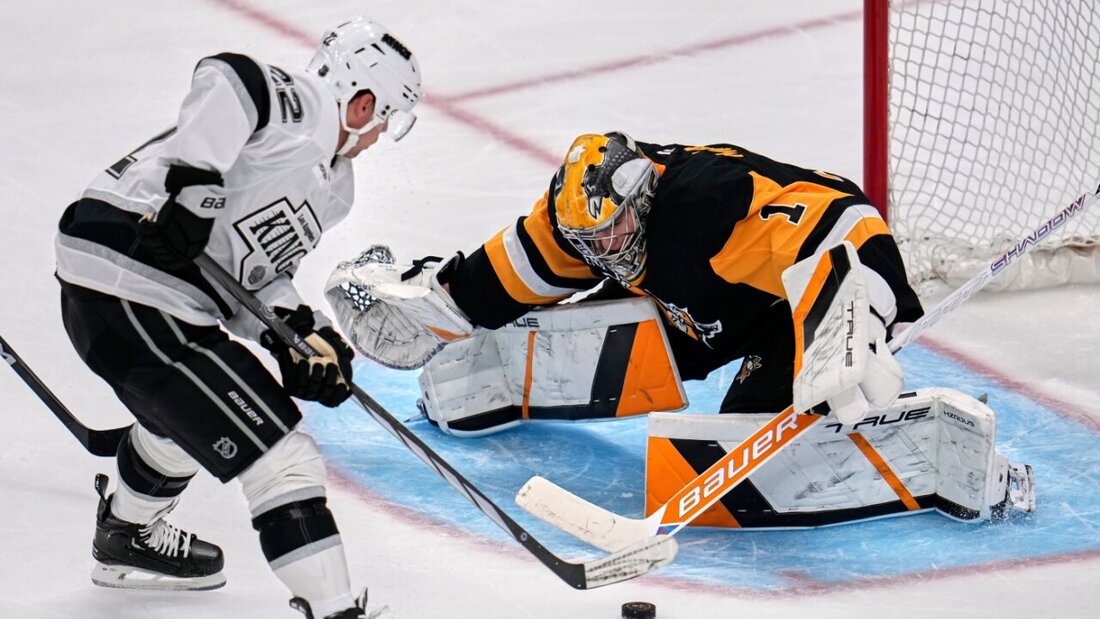 Ein Tor und ein Assist: Kevin Fiala ist im Spiel gegen Pittsburgh der Matchwinner der Los Angeles Kings 20251109225538547.jpg