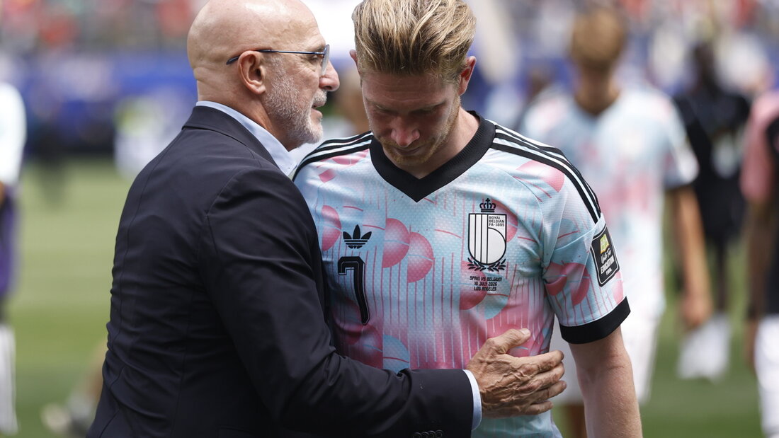 Es ist durchaus möglich, dass Kevin De Bruyne das letzte Mal im belgischen Trikot das Spielfeld verlassen hat 20260711021856742.jpg
