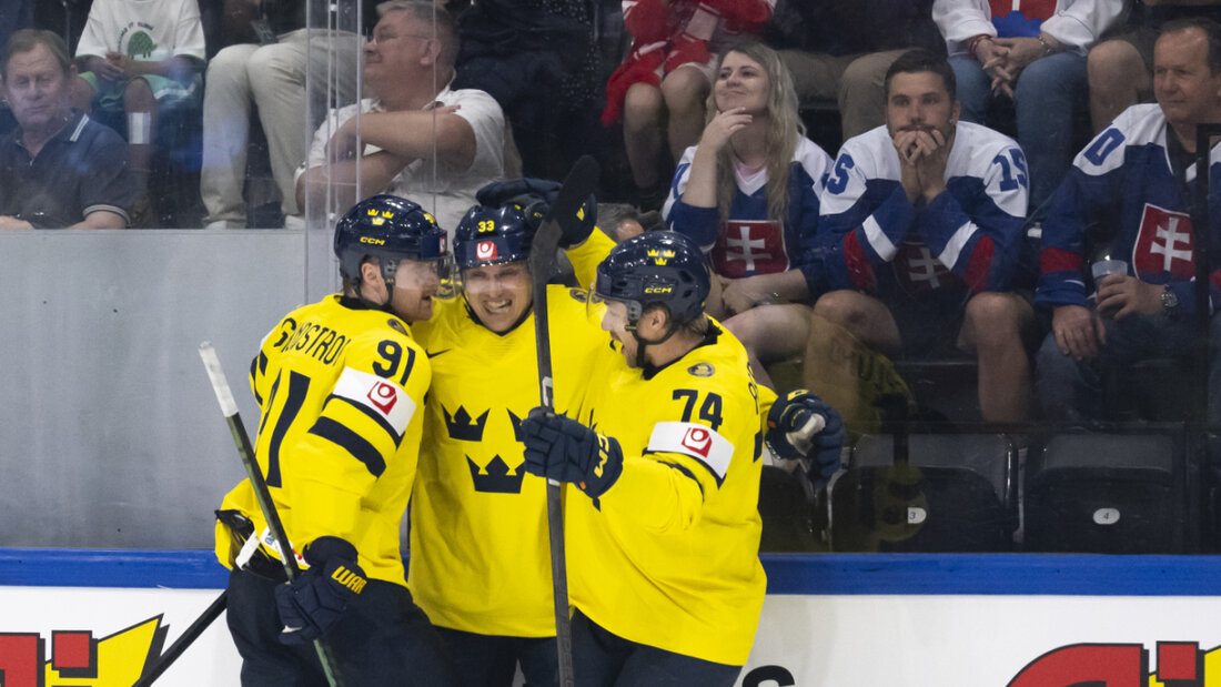 Schweden holt im Duell mit der Slowakei den nötigen Sieg zur Viertelfinal-Qualifikation 20260526191641107.jpg