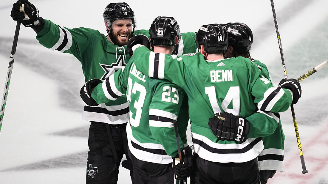 Die Dallas Stars jubeln: Der Ausgleich ist geschafft 20240526082133982.jpg