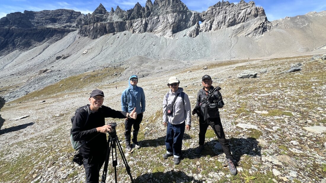 Das japanische Team filmte unter anderem beim Martinsloch. 20260909140925102.jpg