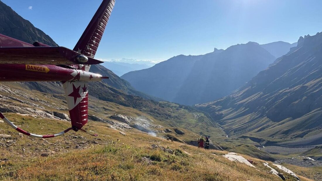 Beim Absturz eines Kleinflugzeugs bei Leukerbad im Wallis kamen die drei Insassen ums Leben. 20260916173038448.jpg