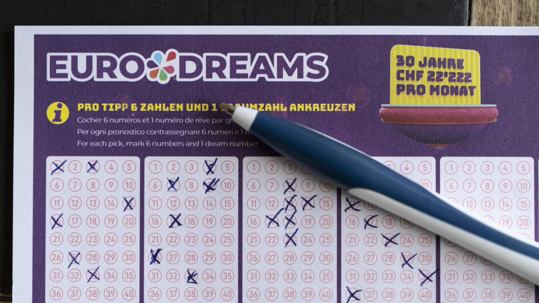 Drei glückliche Mitspielende aus Frankreich und Portugal erhalten eine monatliche Zahlung von 2222 Franken während fünf Jahren dank der Ziehung von Eurodreams vom Donnerstag. 20250626214557731.jpg