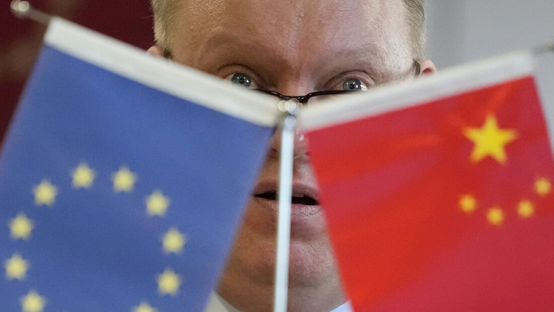 China sprach im Handel mit anderen Ländern lange von "Win-Win". Doch die EU-Handelskammer in Peking sieht die Vorteile nur noch auf einer Seite - und äussert Sorgen vor der weiteren Entwicklung. (Archivbild) 20260922025928277.jpg