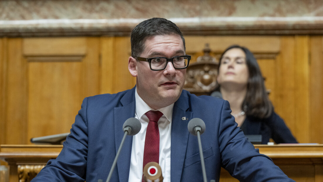 SVP-Nationalrat David Zuberbühler tritt zurück. (Archivbild) 20251202103450570.jpg