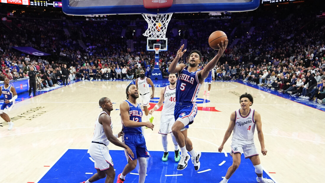 Die Philadelphia 76ers gewinnen gegen die Los Angeles Clippers 20251118070215844.jpg