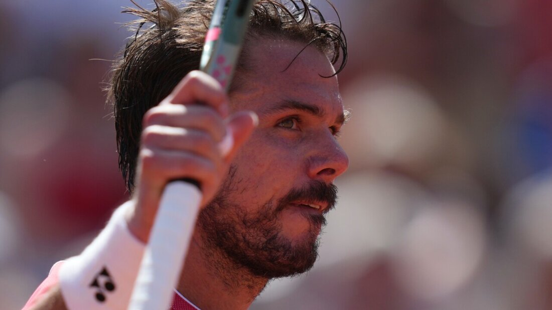 Stan Wawrinka spielte gegen Jesper De Jong sein letztes Einzel im Stade Roland-Garros. 20260525162854564.jpg