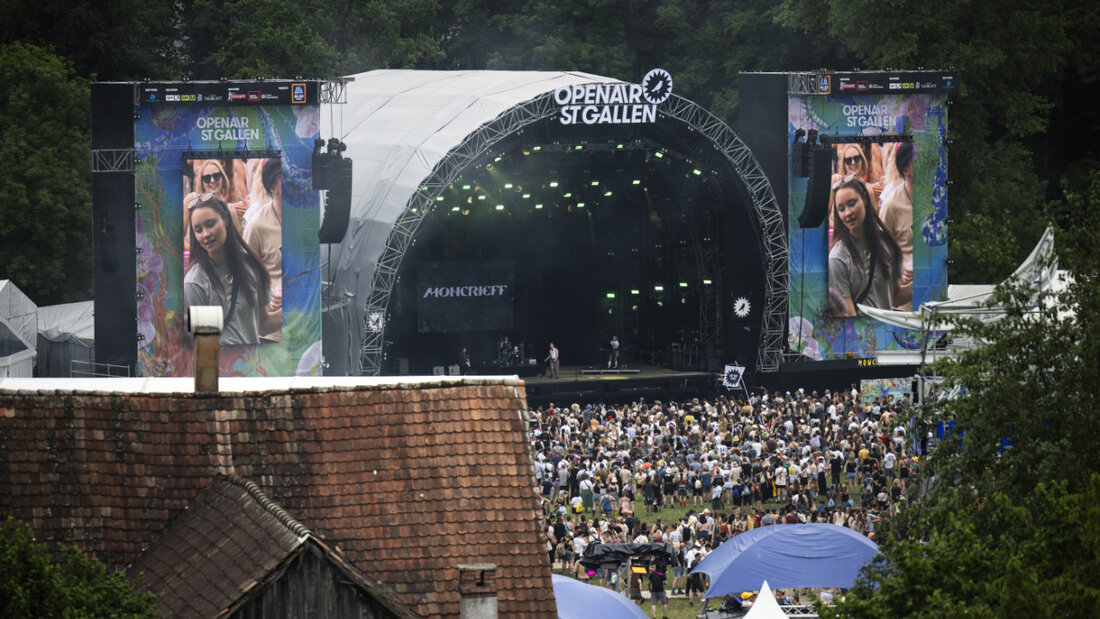 Die diesjährige Ausgabe des Openair St. Gallens beginnt am 26. Juni. (Archivbild) 20250605162827676.jpg