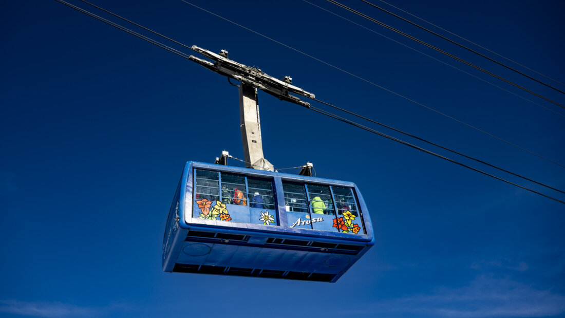 Die Arosa Bergbahnen stiegen im Geschäftsjahr 2024/25 auch umsatzmässig in ungekannte Höhen auf. (Archivbild)