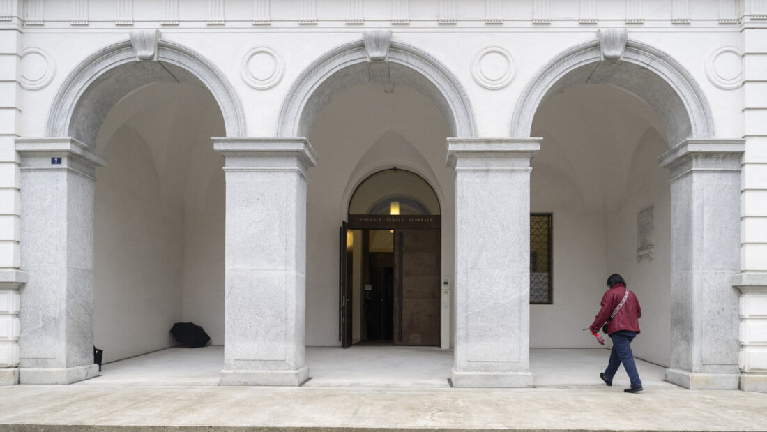 Vor dem Bundesstrafgericht in Bellinzona müssen sich zwei mutmassliche Islamisten verantworten. (Archivbild) 20251103161530894.jpg