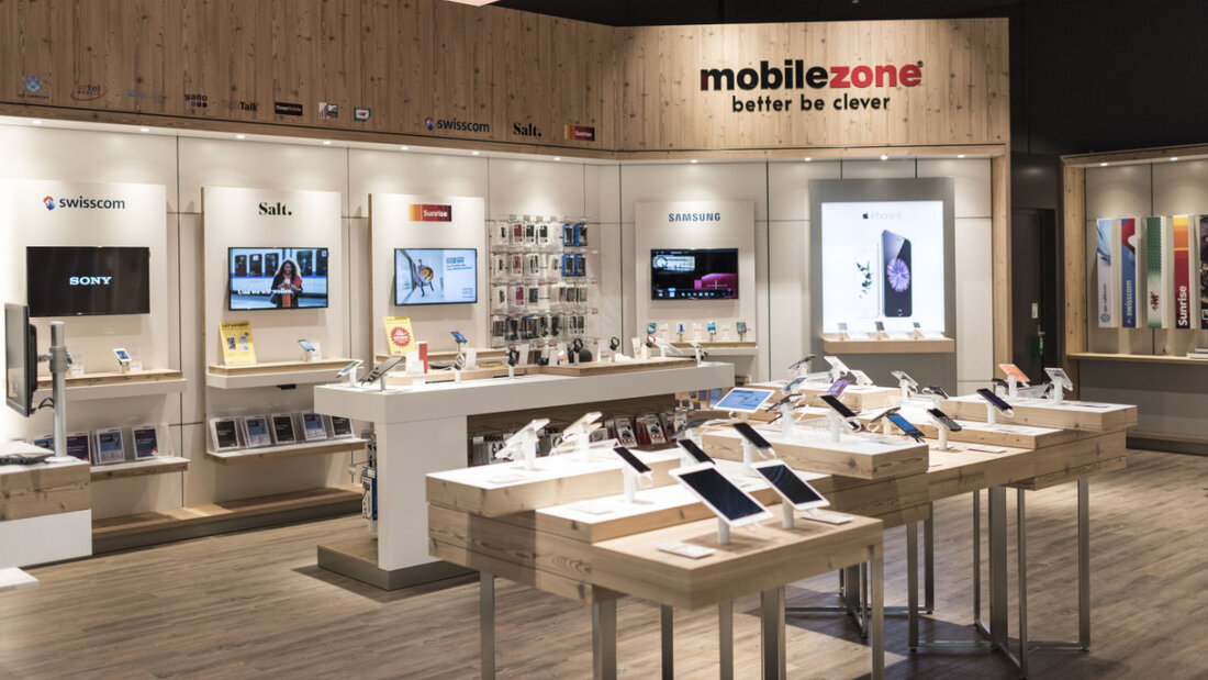 Die Geschäfte in der Schweiz liefen für Mobilezone gut. Nach eigenen Angaben war es sogar das "beste erste Halbjahr der Unternehmensgeschichte". (Archivfoto) 20250815075604860.jpg