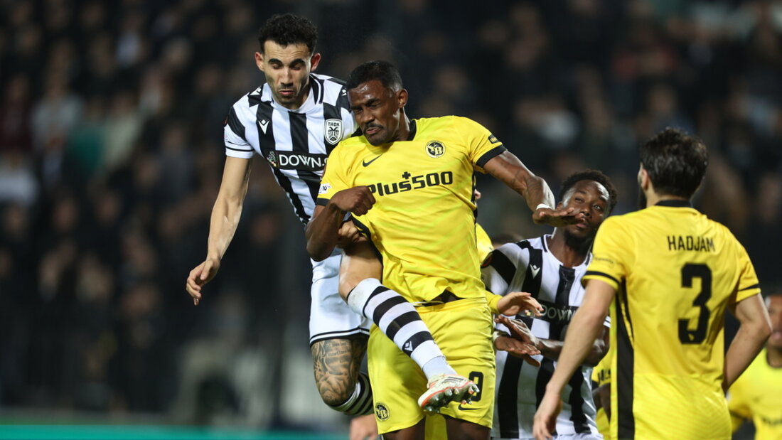 Für Sergio Cordova und die Young Boys gab es in Thessaloniki zu zehnt nichts zu holen 20251106225719502.jpg