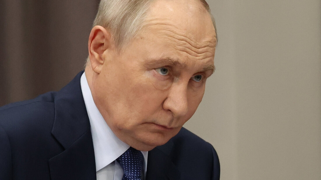 Die Sorgenfalten mehren sich beim russischen Präsidenten Wladimir Putin. Der Grund: Derzeit unterstehen in der Schweiz rund 2790 natürliche Personen, Unternehmen und Organisationen der Vermögenssperre im Zusammenhang mit dem russischen Überfall auf die Ukraine. (Archivbild) 20260819182935047.jpg