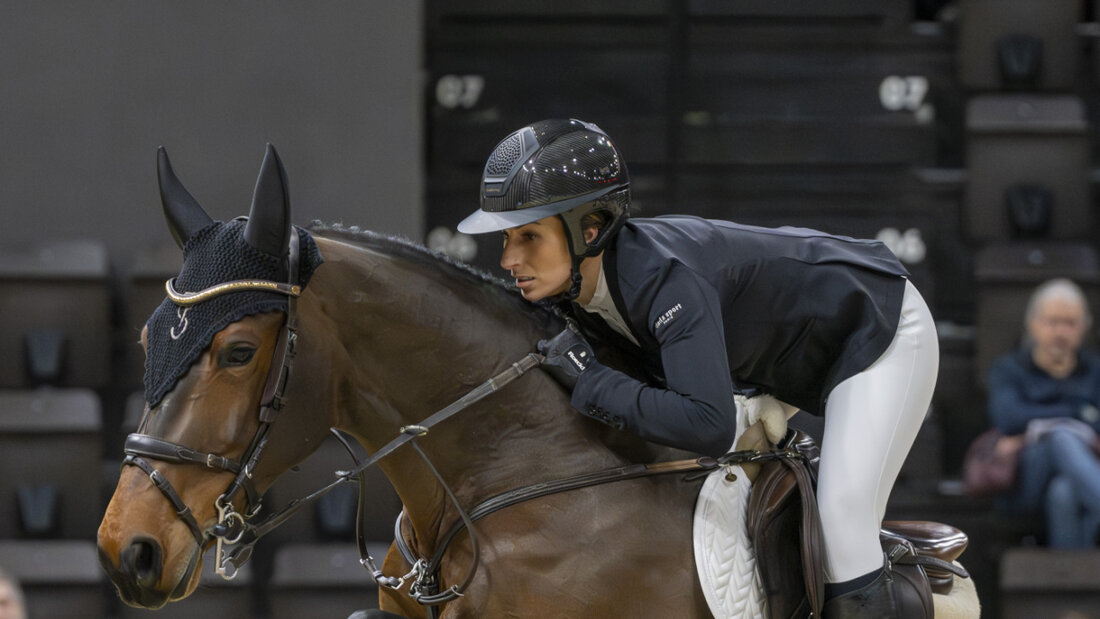 Das Schweizer Team mit Janika Sprunger kam am CSIO von Saint-Tropez im Nationenpreis nur auf Platz 8 20250921182440014.jpg