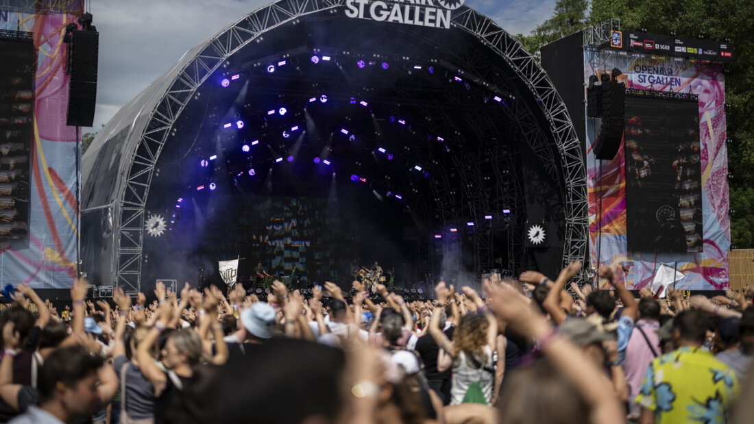 Das Festival im Sittertobel zieht jedes Jahr Musikfans aus der ganzen Schweiz an. (Archivbild) 20260619100020051.jpg