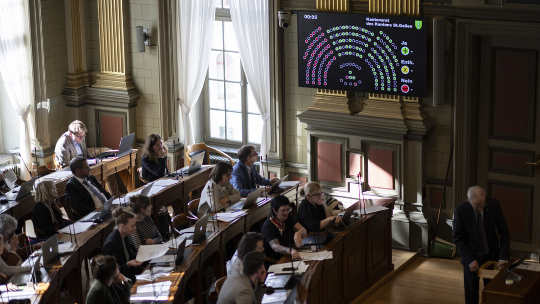 Die Mehrheit des St. Galler Kantonsrats wollte die Honorare für Amtsärzte nicht erhöhen. (Archivbild) 20260108155337131.jpg