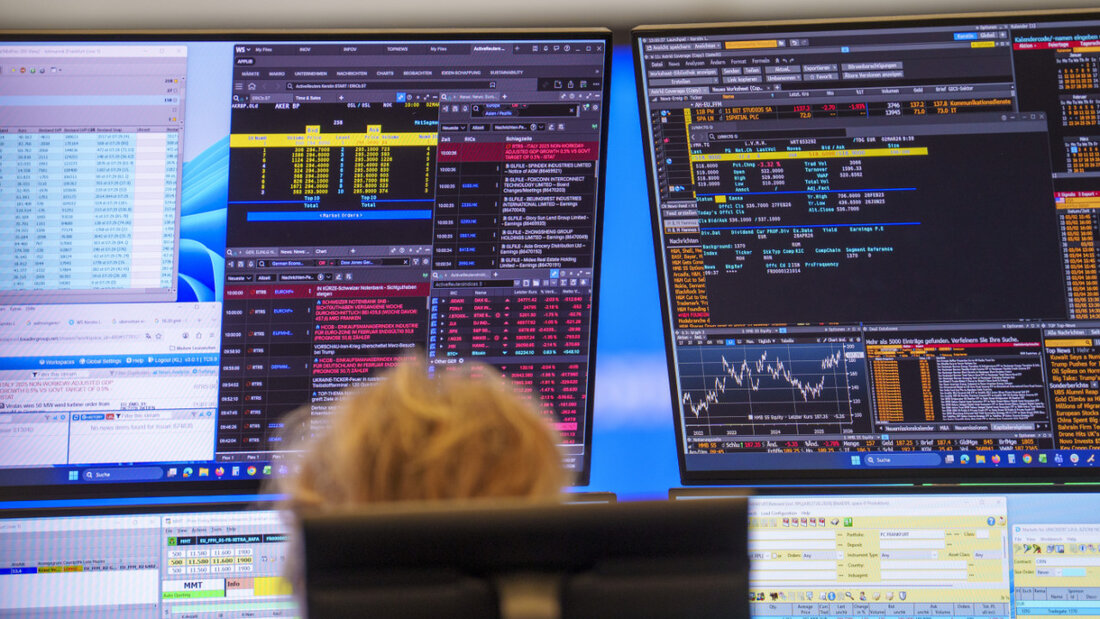 Die deutsche Wirtschaft steckt in einer Flaute. Doch viele der grössten Börsenunternehmen trifft das kaum, sie heben ihre Dividenden für Aktionäre an. (Archivbild) 20260405041523171.jpg