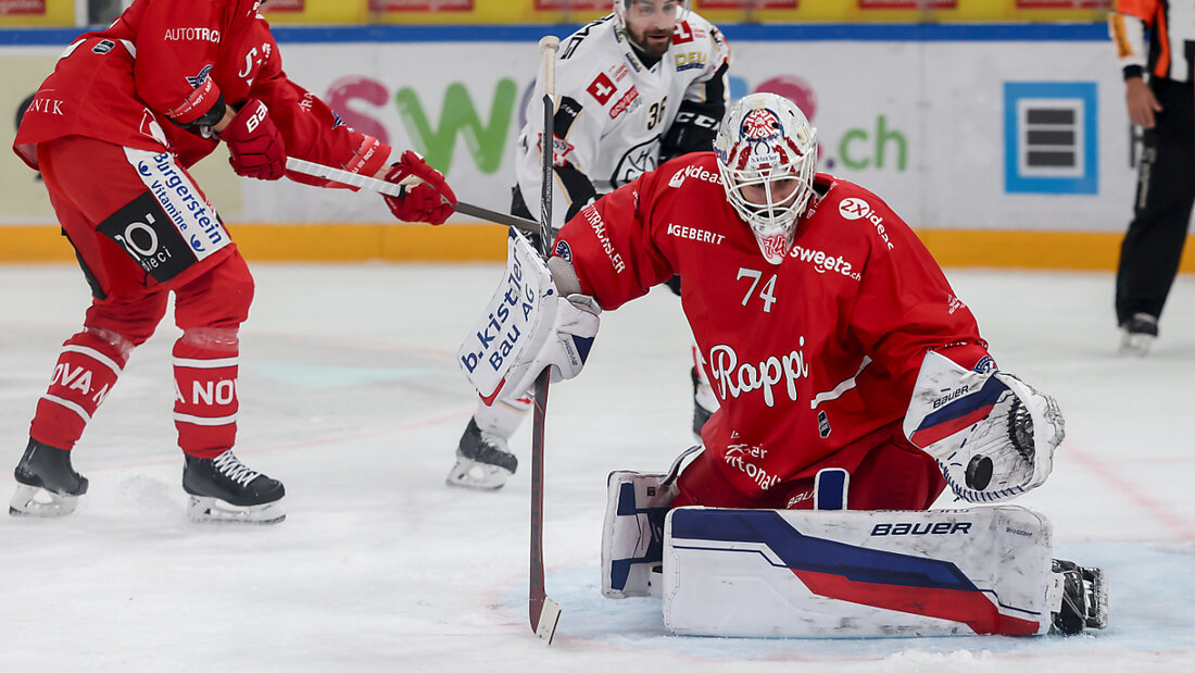 Matchwinner für die Rapperswil-Jona Lakers: Ivars Punnenovs wehrt sämtliche 32 Schüsse auf sein Tor ab 20241117180303743.jpg