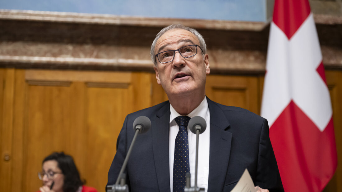Wirtschaftsminister Guy Parmelin kann seine Karriere im Bundesrat mit der zweiten Präsidentschaft krönen. 20251210122706440.jpg