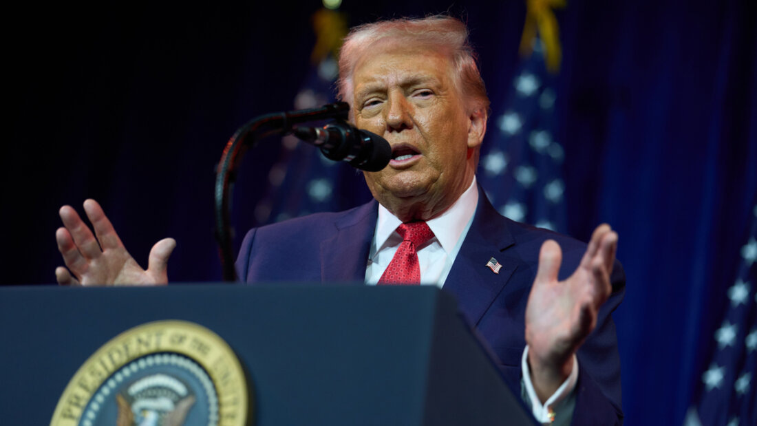 US-Präsident Donald Trump geht die Aufrüstung des eigenen Landes nicht schnell genug voran. Er will auf Verbote setzen, um Kapital in den Unternehmen zu halten. (Archivbild) 20260108052330147.jpg