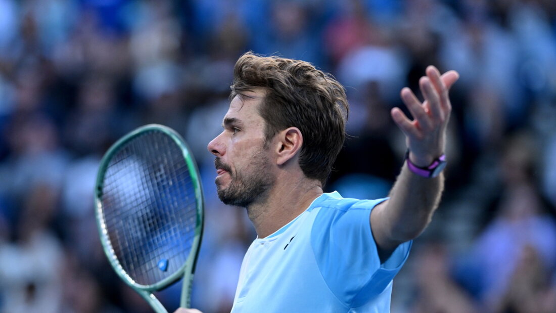 Heizt das Publikum und wird zum Sieg getragen: Stan Wawrinka steht in der 3. Runde des Australian Open 20260122104317945.jpg